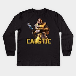 caustic Kids Long Sleeve T-Shirt